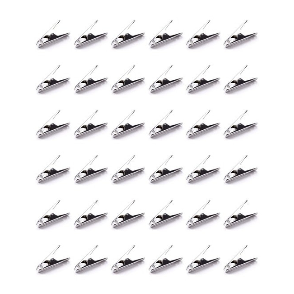 Lot de 12 Pinces à  linge en inox MSV
