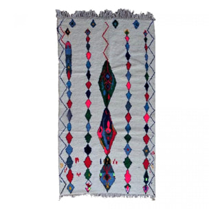 Authentique tapis berbère fait main en laine GEPU