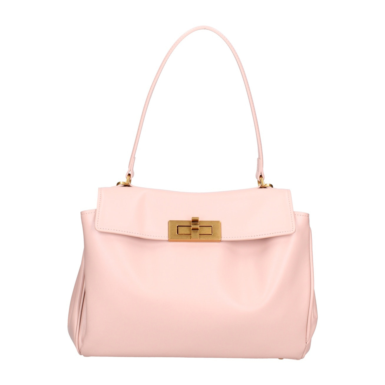 Borsa a mano da donna Made in Italy - Modello Padova - 100% pelle - 28.0 x 19.0 x 8.0 cm