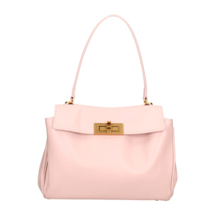 Borsa a mano da donna Made in Italy - Modello Padova - 100% pelle - 28.0 x 19.0 x 8.0 cm