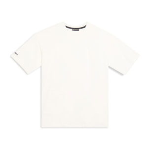 T-shirt regular con stampe lucide e dettagli tono su tono