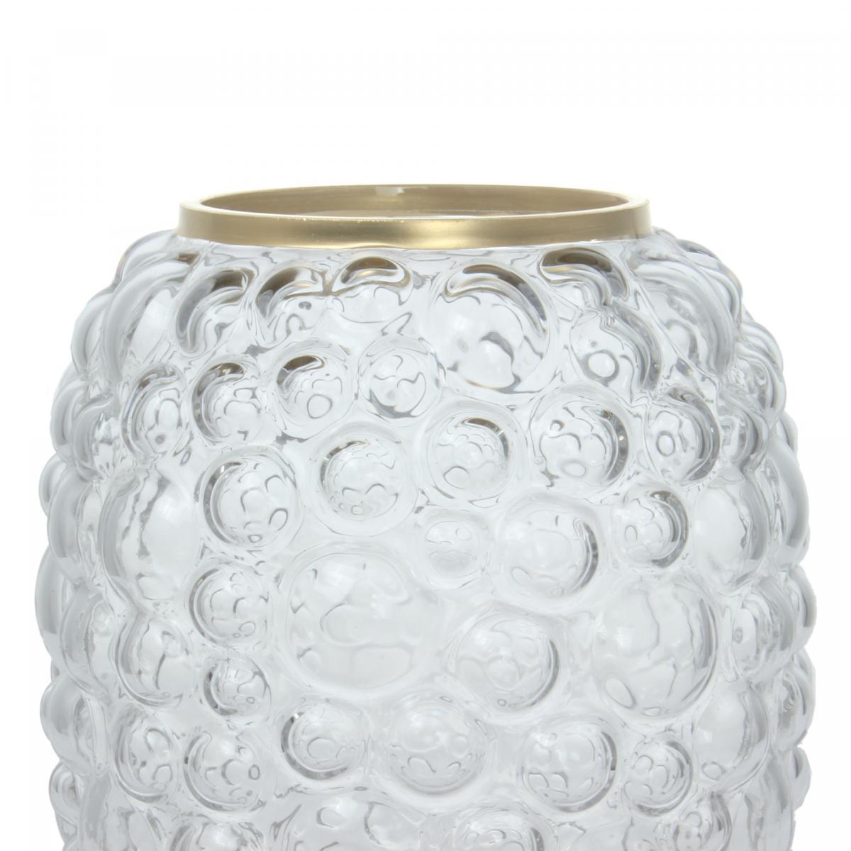Vase soufflé à la bouche en verre KOBI