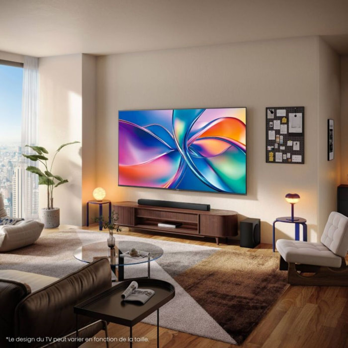 TV QLED HISENSE 55E7Q 2025 (139cm)