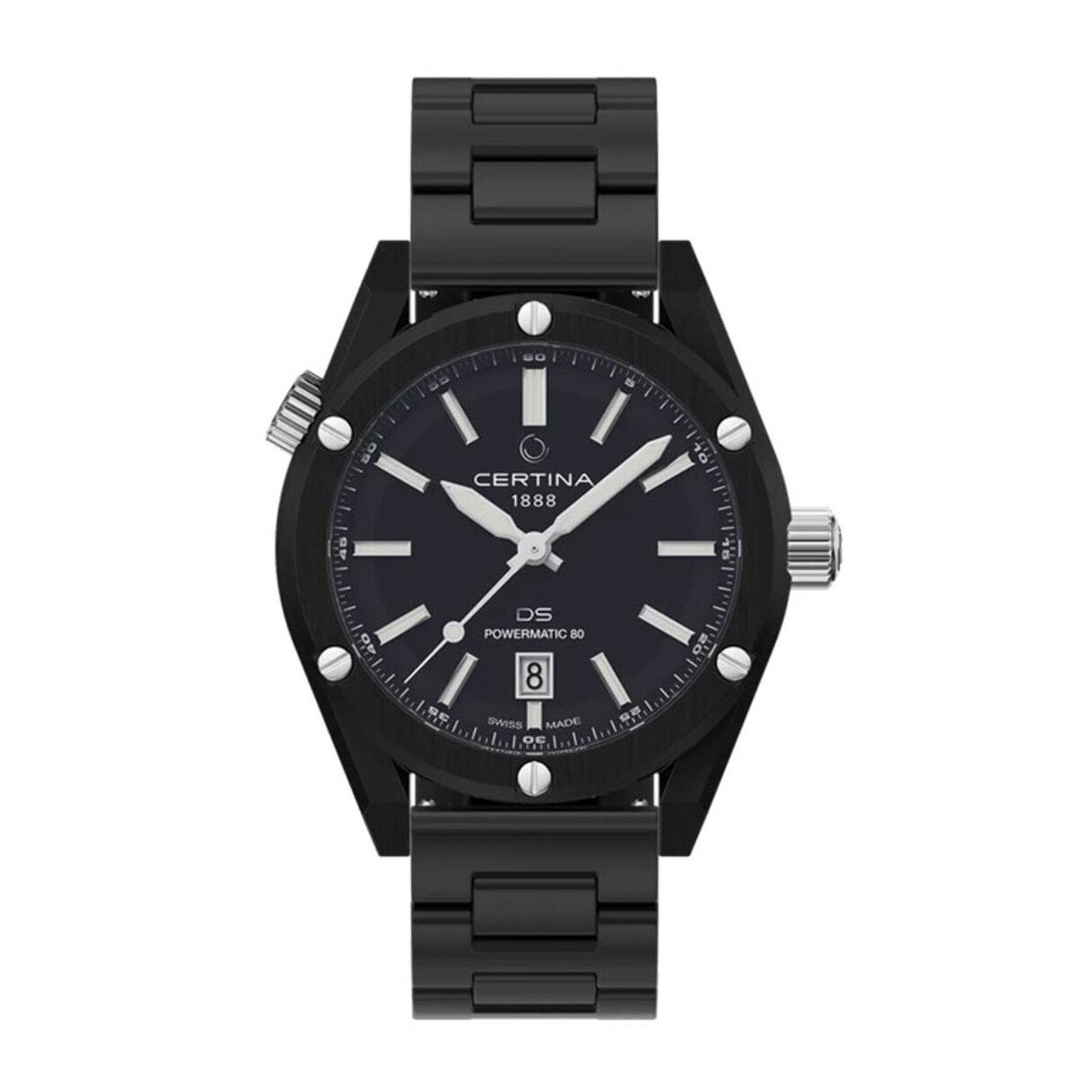 Reloj Certina C0414073905100 Hombre Analogico Automatico con Correa de Acero inoxidable