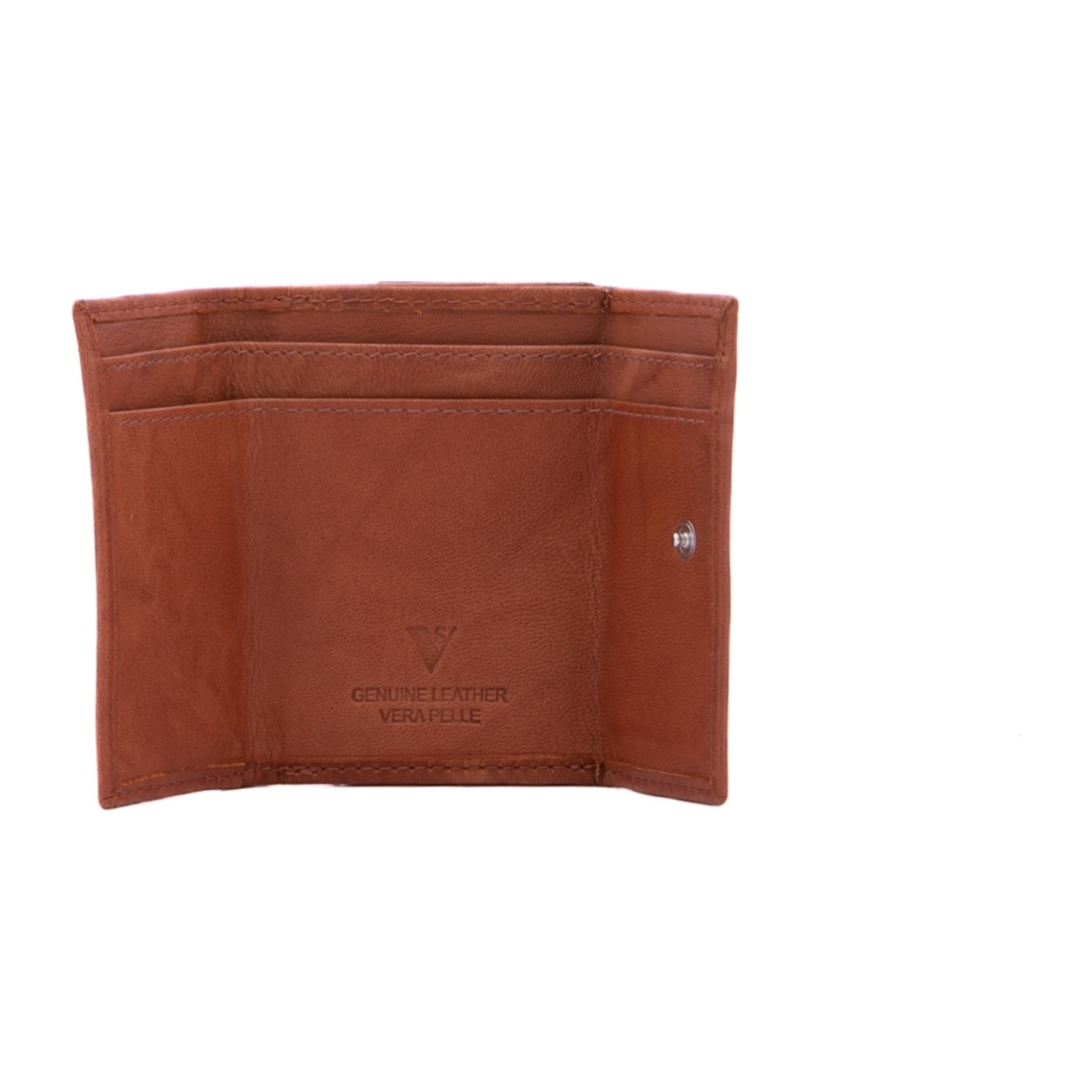 Portafoglio donna - Modello False - Ecopelle e poliestere - 10.0 x 7.5 x 2.0 cm