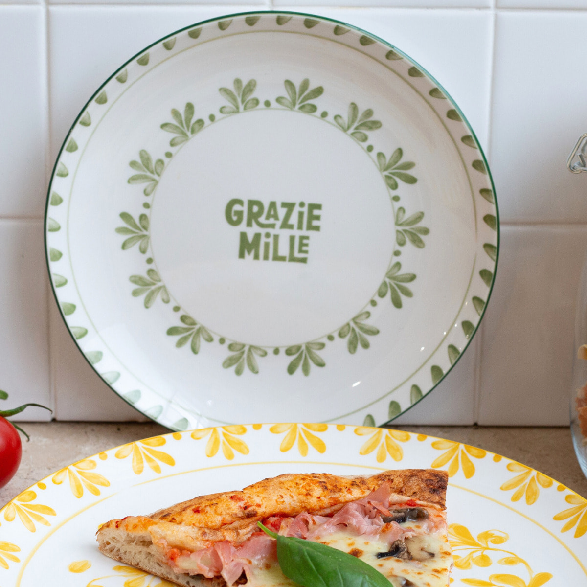 Lot de 6 assiettes à dessert, TRATTORIA