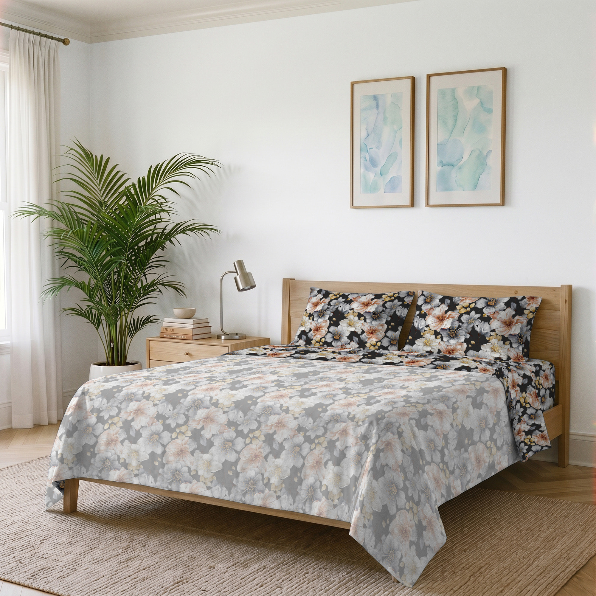 COMPLETO LETTO INFINITY - 100% Microfibra