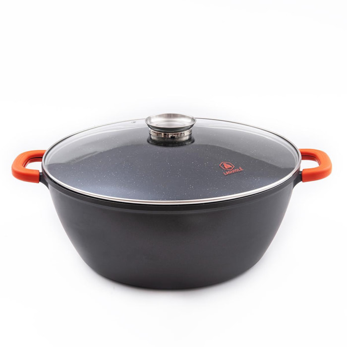 Faitout noir   revêtement céramique - "RobuCook"