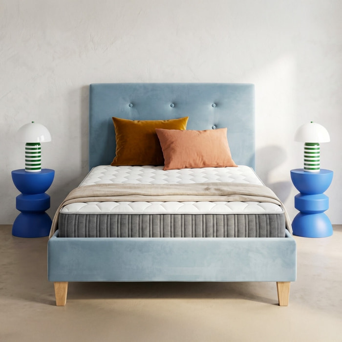 Matelas mémoire de forme - Mousse Ergo HR - MEMO PRESTIGE