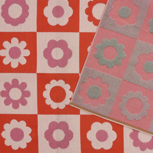 Tapis d'extérieur Cha cha pop 160x230cm rose