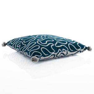 Tomasucci Coussin TANGLE 3 Bleu