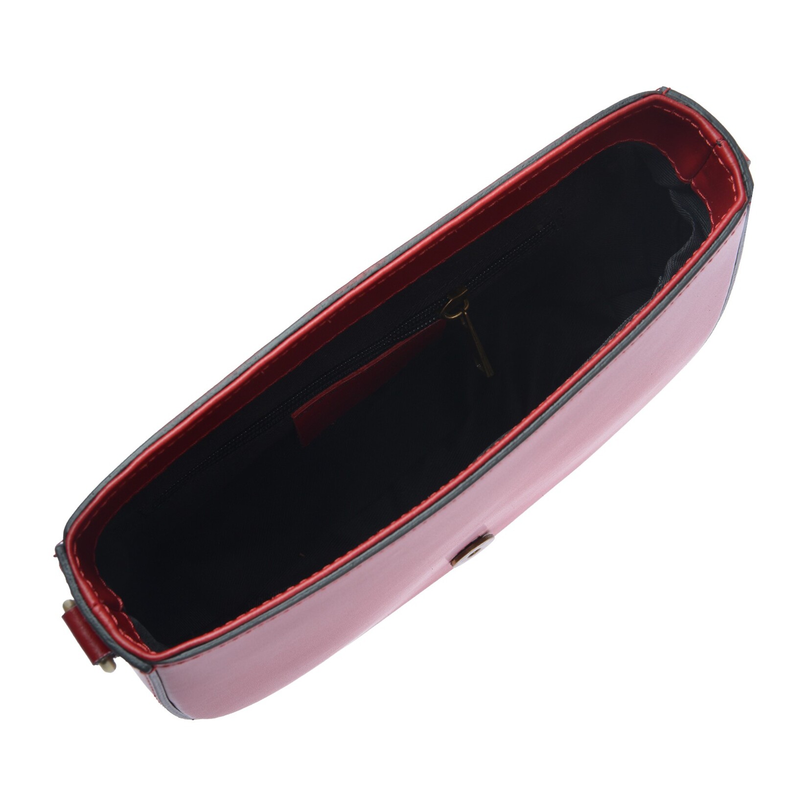 Borsa a spalla Anna Luchini Rosso