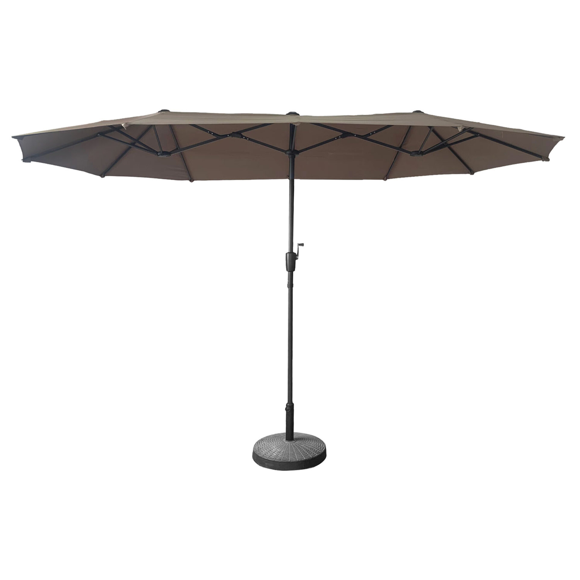 Parasol double LINAI ovale -
