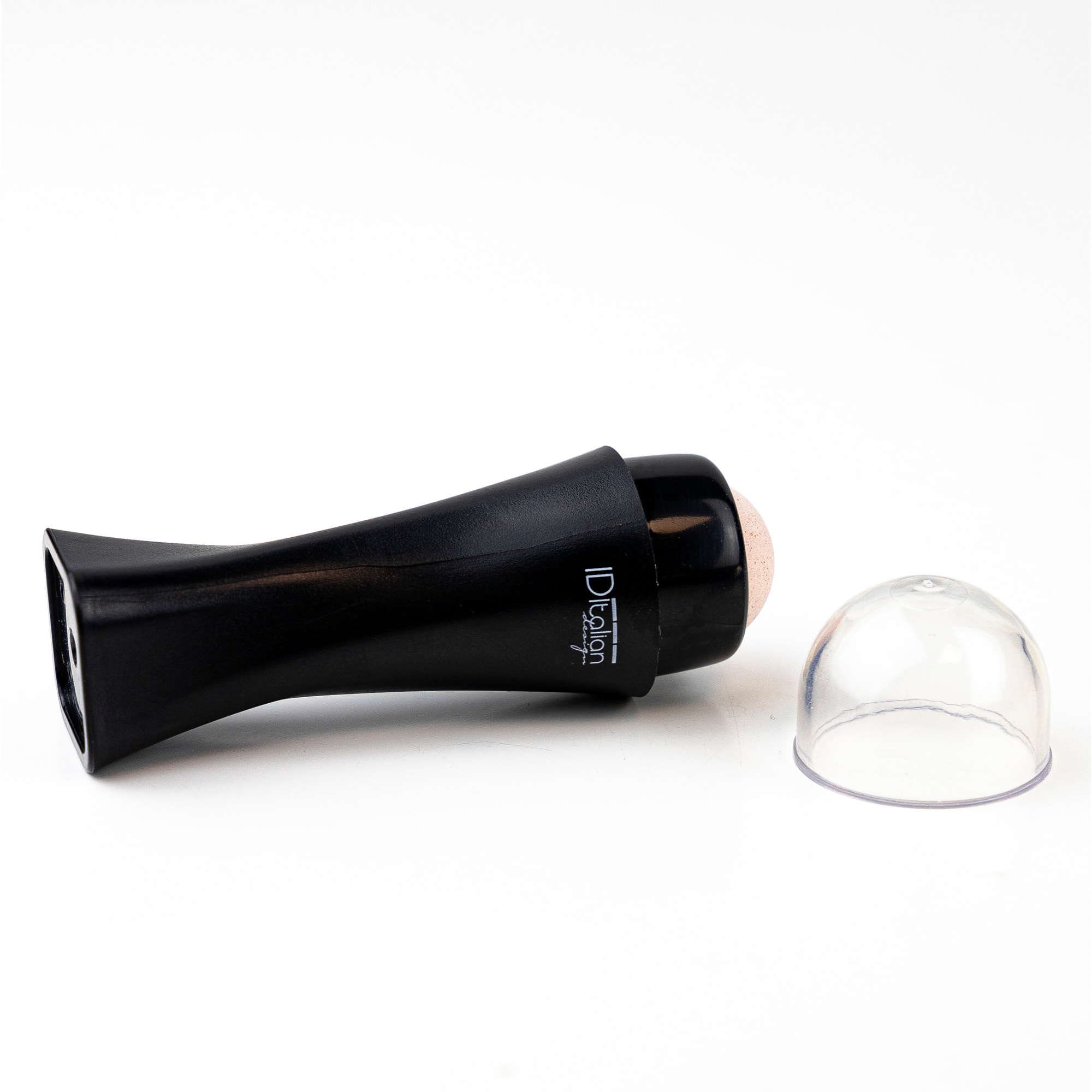 Rodillo facial de piedra volcánica - Negro