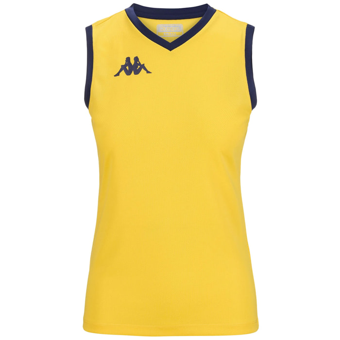 Maglie gioco Kappa Donna Kappa4Volley Giella Giallo