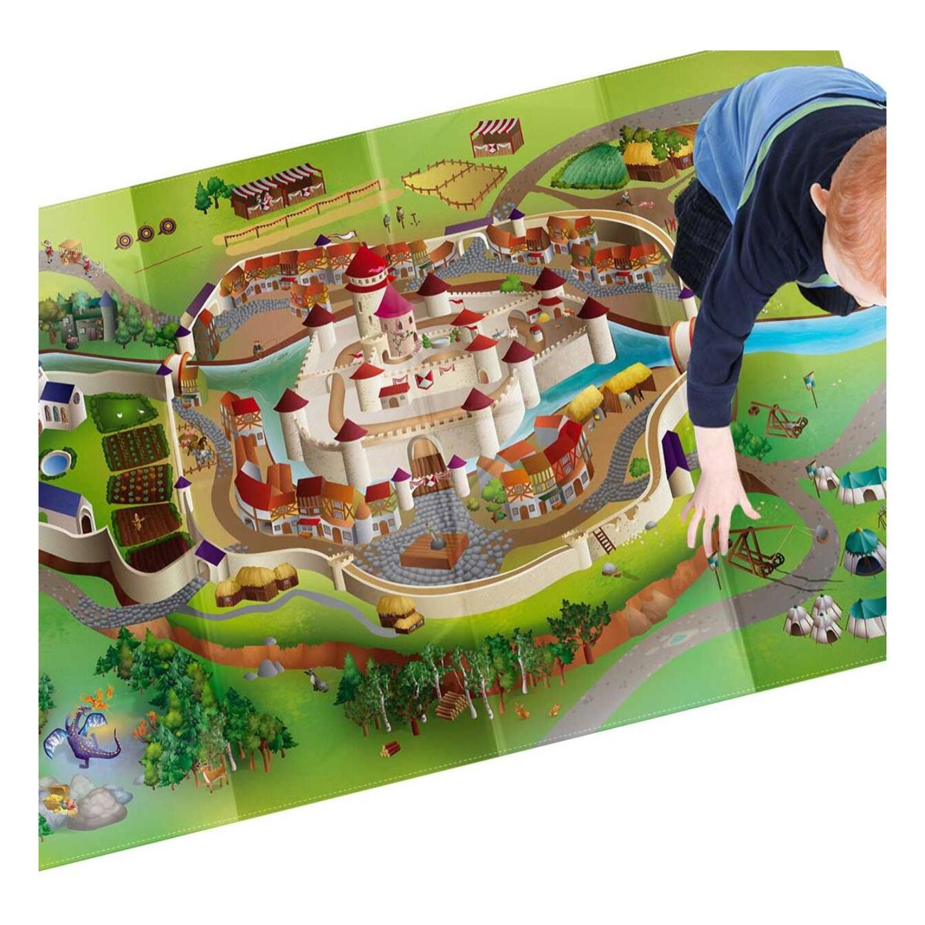 Nappe pour jeu d'enfant Château-Fort