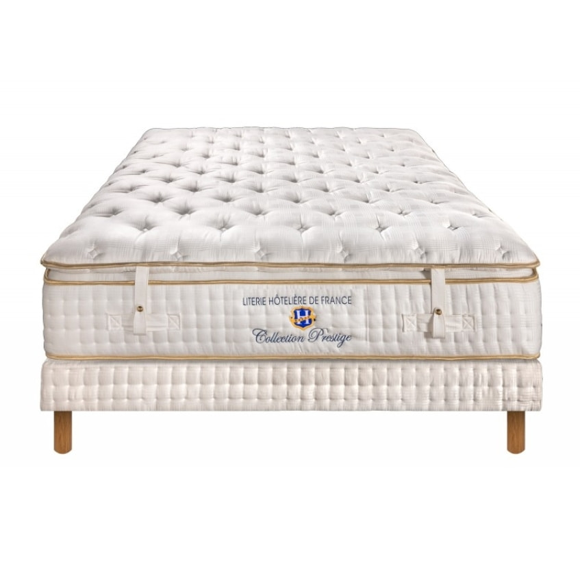 ENSEMBLE Prestige - Matelas 2 places + 1 Sommier