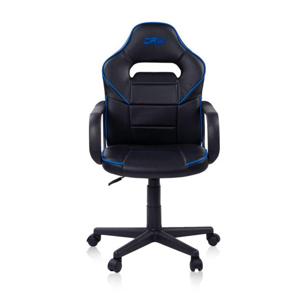 Silla gaming DRW Black Negro - Azul DRW