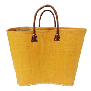 Panier artisanal de Madagascar - Bélo Uni GM Safran