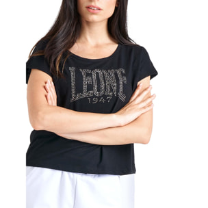 T-shirt corta a maniche corte da donna Luxury