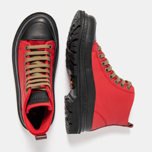 Botines 1895 RUBBER NYLON BURDEOS/ BIRMINGHAM color Burdeos