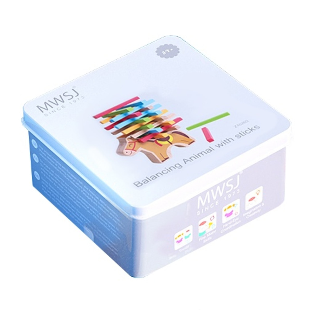 ANIMAL CON BLOQUES EN EQUILIBRIO