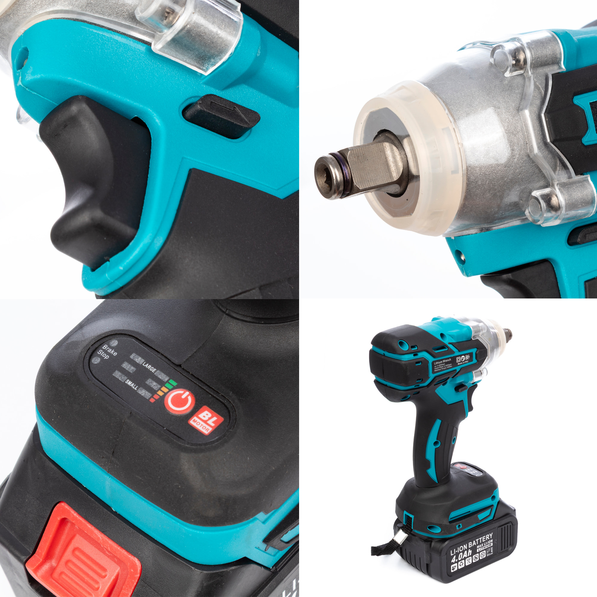 Set de 3 herramientas eléctricas, radial angular, taladro y llave de impacto 21V. Con dos baterías de 13000mAh.