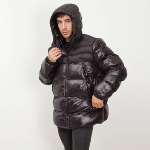 Abrigos Hombre de la marca GEOX  modelo M2628K TC162 M SILE HOOD JACKET NEGRO