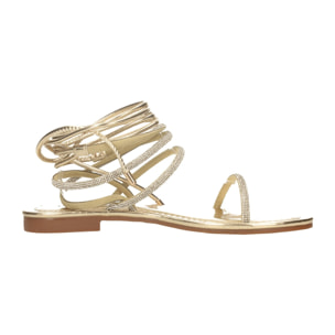 Sandali Donna Tata Italia Dorato