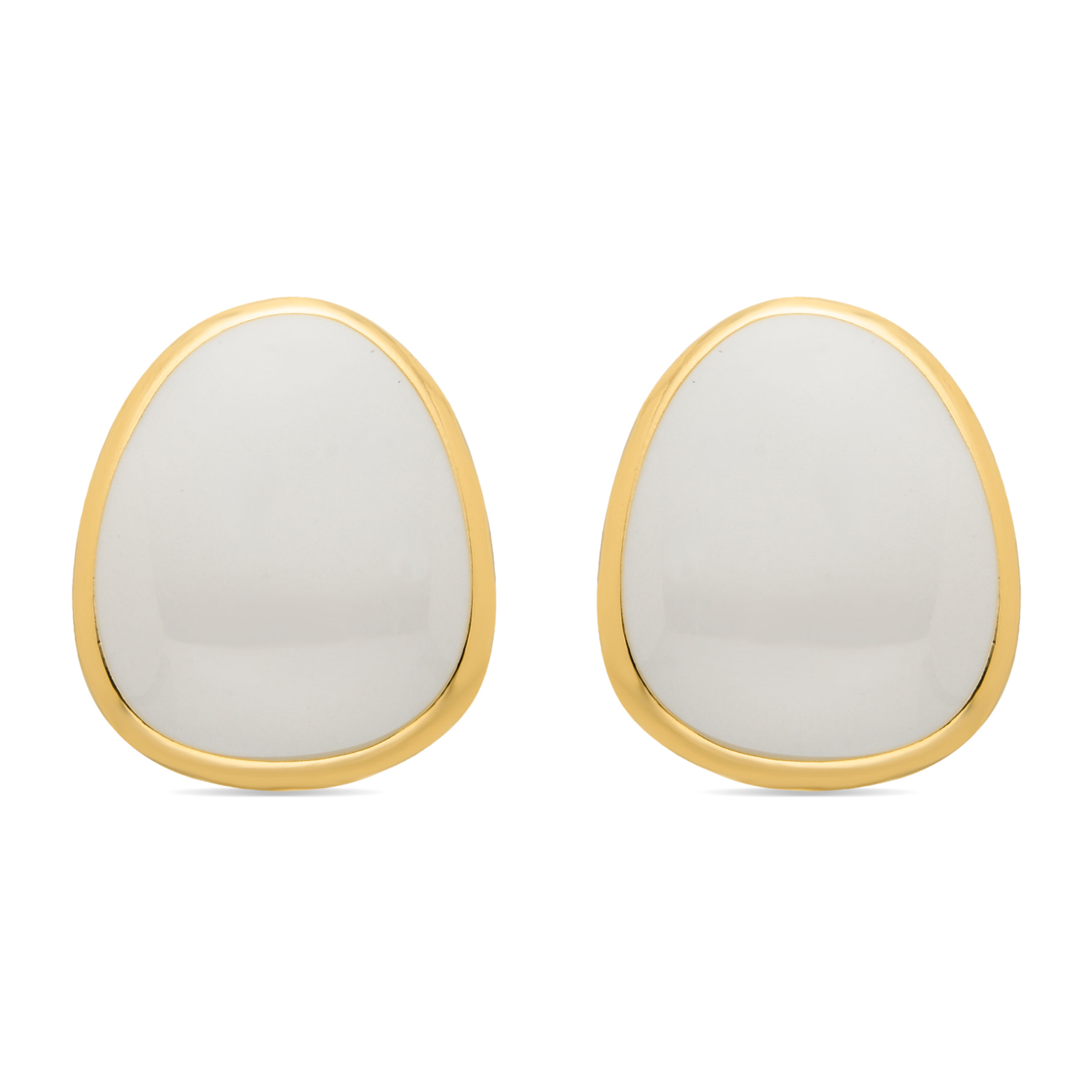 Pendientes acabado en oro amarillo de 18k