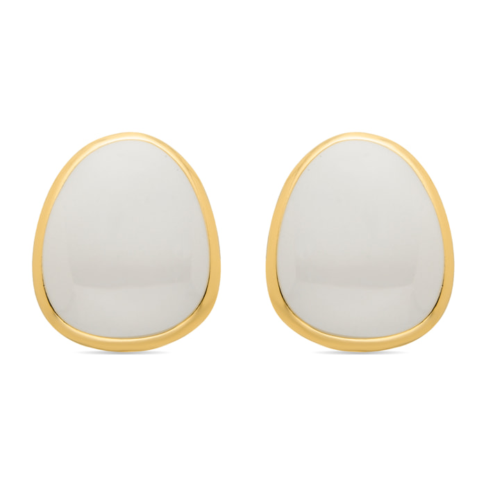 Pendientes acabado en oro amarillo de 18k