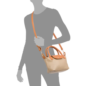 Baucina Borsa a mano Donna. Pelle autentica Dollaro.