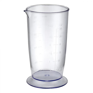 Batidora de mano JATA JEBT1853 de 1000 W. 4 cuchillas. 2 velocidades. Cable en espiral. Incluye vaso medidor