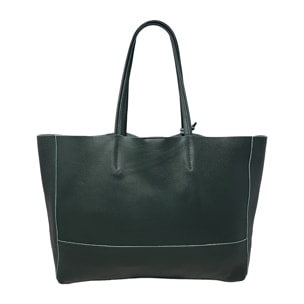 Borsa a Mano Shopper a Spalla da Donna in Pelle Dollaro