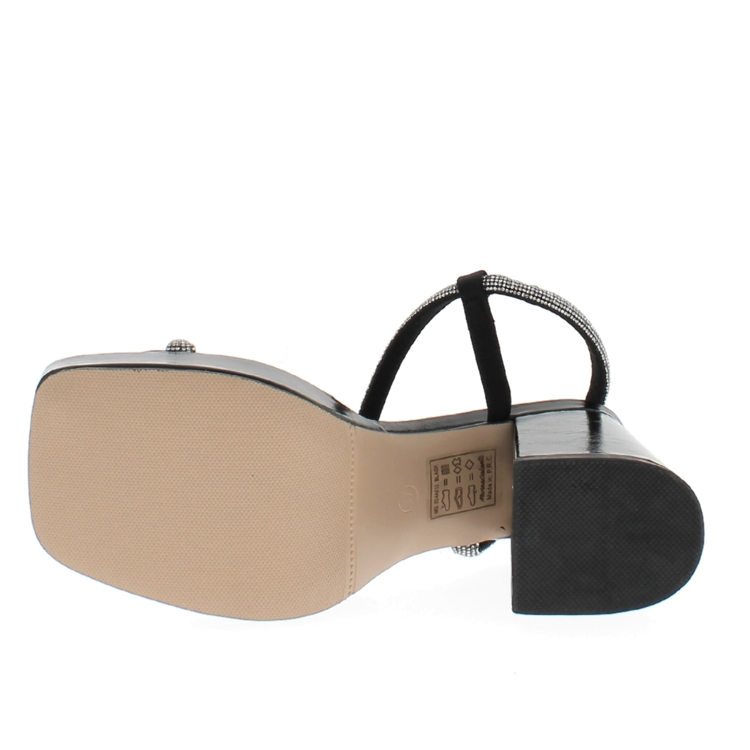 Marina Galanti Scarpe Donna Sandalo Jewel Platform Tacco 9 MG S24A015 Black