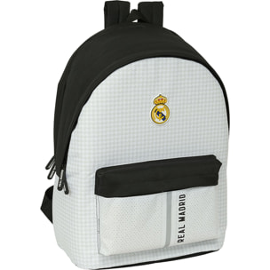 Mochila doble para portatil 15,6"+usb real madrid 1ª equip. 24/25