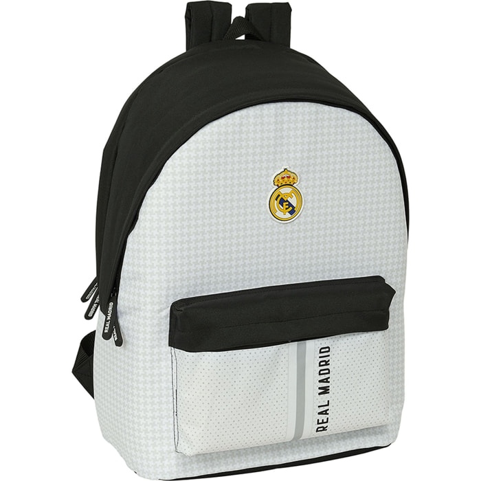 Mochila doble para portatil 15,6"+usb real madrid 1ª equip. 24/25