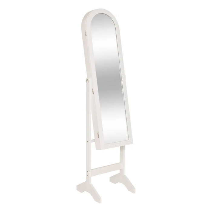 Armoire à bijoux Lexy blanc 38x34cm