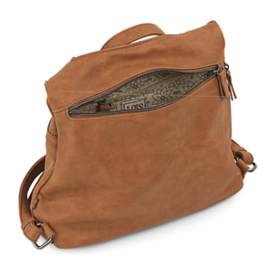 Bolso Mochila Mujer Lois Redwood Camel