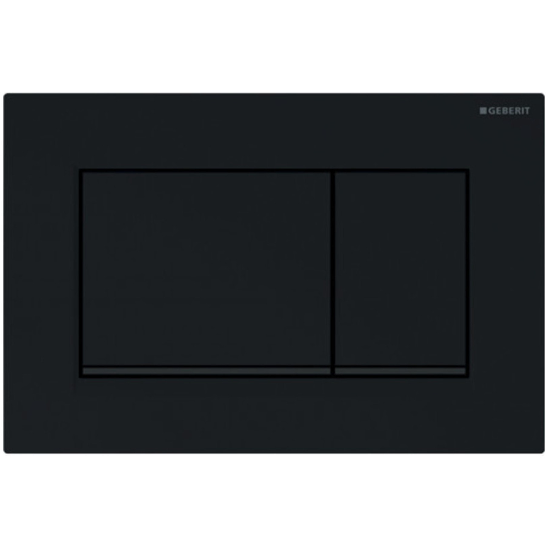 Pack WC Bati-support Geberit UP720 slim + WC Swiss Aqua Technologies sans bride + Abattant softclose + Plaque Noir mat
