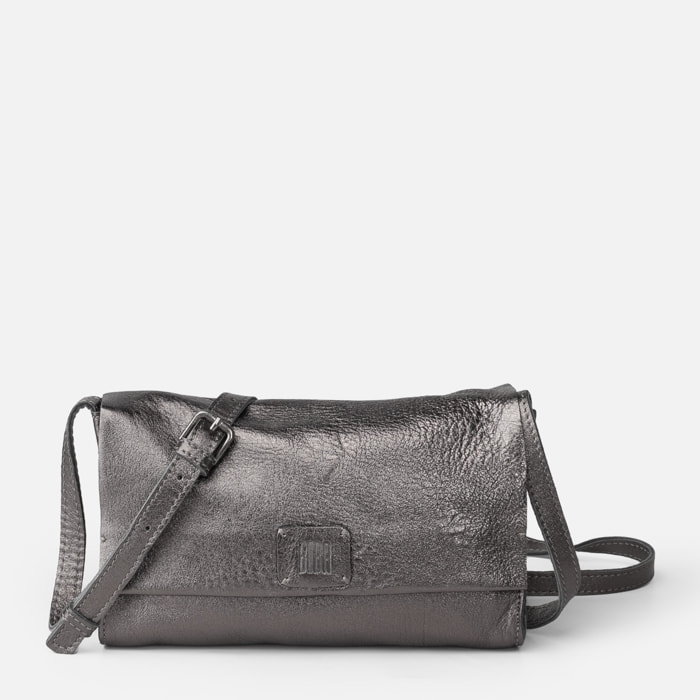 Bandolera BIBA Chester Smog de piel