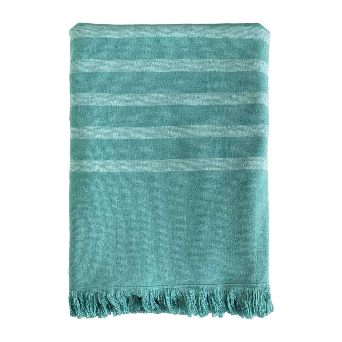 Fouta doublée éponge - Alanya Lagoon Lake - 90x160cm - 400g/m²