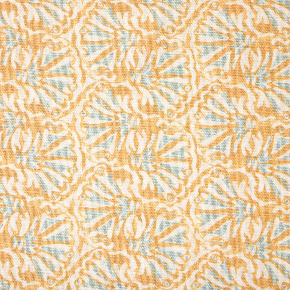 Nappe - coton - jaune ocre - 250x150 cm