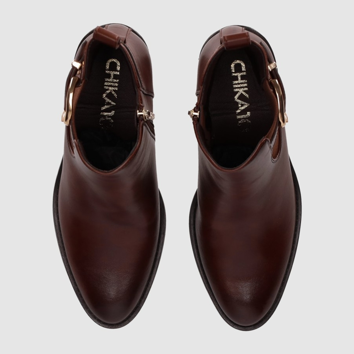 Botines - Marron - Tacón: 5 cm