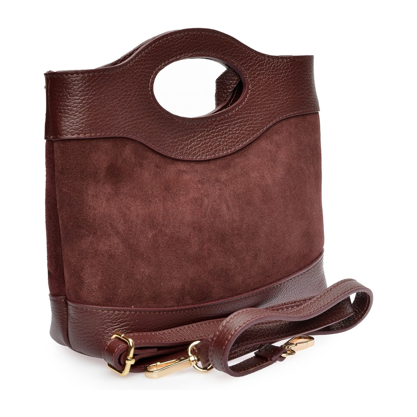 Borsa a tracolla Roberta M Bordeaux