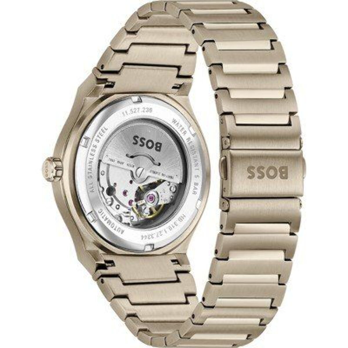 Reloj Boss 1514184 Hombre Analogico Automatico con Correa de Acero inoxidable