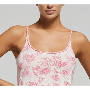 Camicia da notte viscosa Coralli