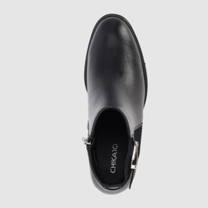 Botines - Negro - Tacón: 6 cm