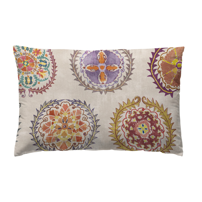 Funda de Almohada Suzani 100% algodón 200 hilos