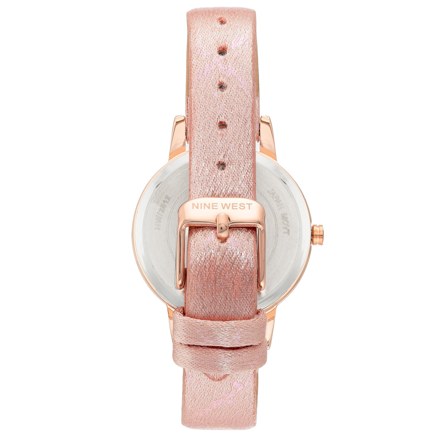 Reloj Nine West NW-2512RGPK Mujer Analogico Cuarzo con Correa de Cuero